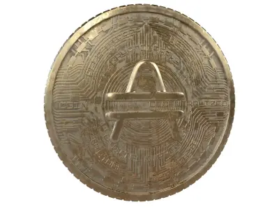 Amp Coin v7 006 3D model