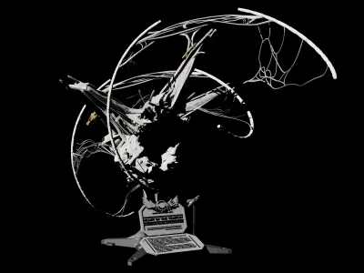 Expanse Magnetar Class Battlecruiser 3D print model