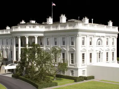  White House Main Building 