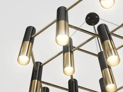 Lampatron IKE 19 lamps 3D model