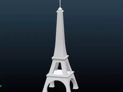 eifeltower eiffel tower Free 3D model