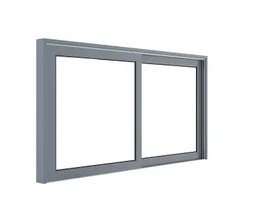 Metal Window 08 3D model