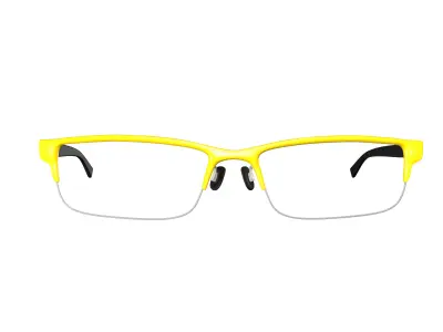 3D Round Glasses FREE Free 3D print model