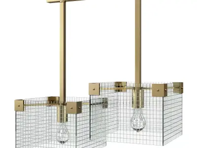 Sigma L2 7236 CHANDELIER Low-poly 3D model