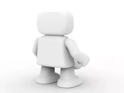 Robot Toy 3D Printable 3D print model