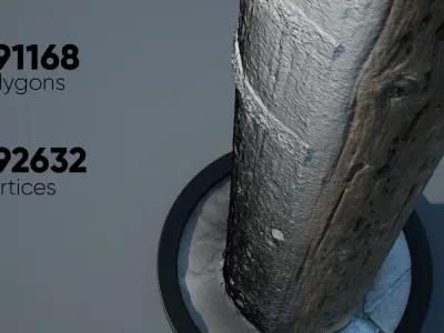 Utility Pole 3D model