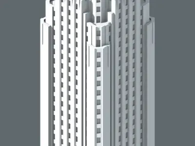 Beekman Tower Free 3D print model
