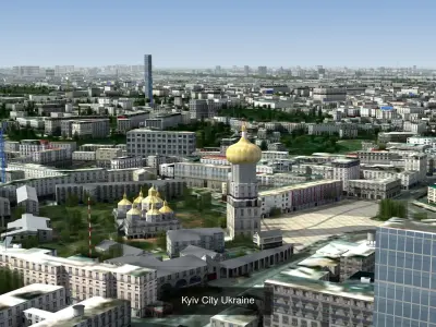 European Cities 3D Model Pack