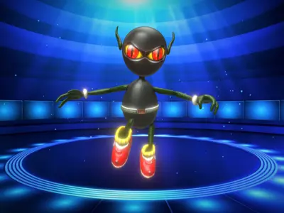 Ninja Of The Next Dimension Low-poly 3D model