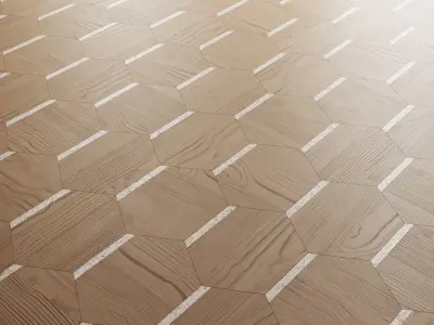 Alveo v343 Modular Floor By Foglie D Oro 3D model