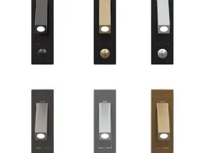 Led Dock Wall Light Low-poly 3D model