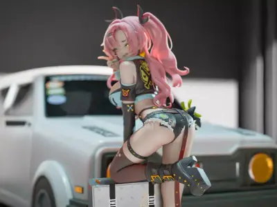 Zero Zone - Nicole Demara Static 3D model