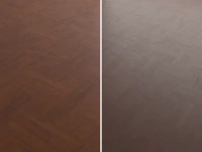 Walnut Wood Flooring and Parquet Set 01 Texture
