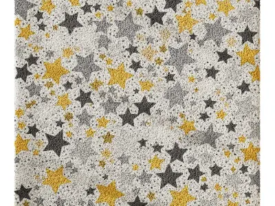 Kids Carpet Set 38 3D model