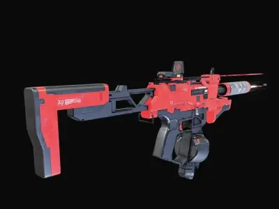 Sifi Gun  3D model