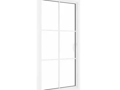 White Window 08 3D model