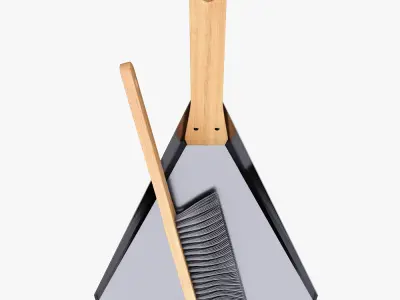 Cleaning tools 3D Model Pack