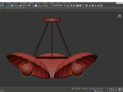 Platone Pendant Low-poly 3D model