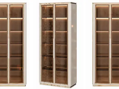 Flora Wardrobe By Honor Furniture 3D model