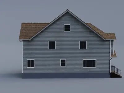 Low Poly House 30 Low-poly 3D model