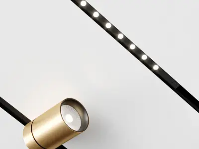 Reggiani set lighting fixtures 3D model