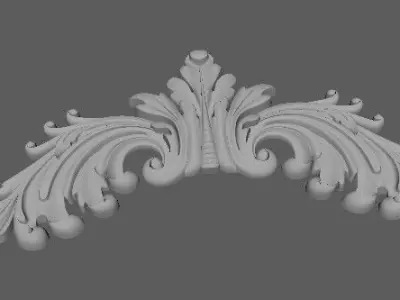 Decor for furniture 3D model 50