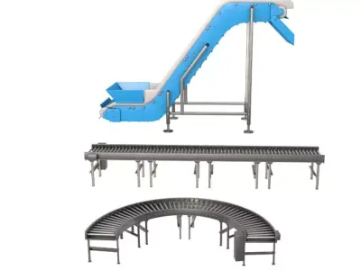 Roller Conveyors Collection 3D model