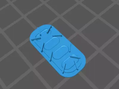 Shipdoor British Royal Navy  3D print model