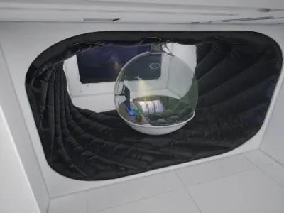 scifi asset example room 3D model