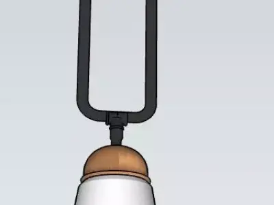 Oxford Hang Single Pendant by Urban Electric 3D model
