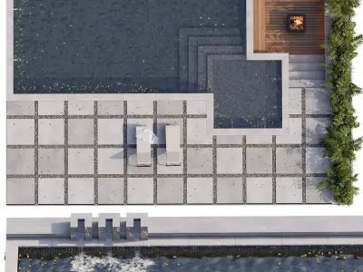 Pool 40 3D model