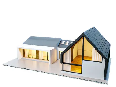 MODREN HOUS N6 3D model