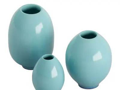 Pebble Collection Vase 3D model