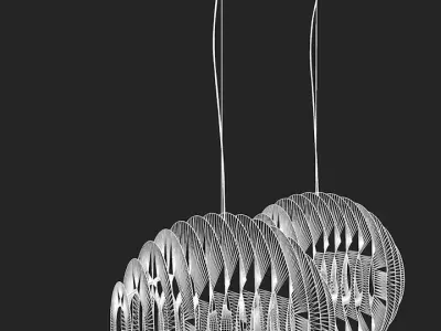 Foscarini Supernova suspension XL   3D model