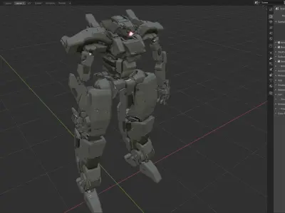 scifi-model556 3D model