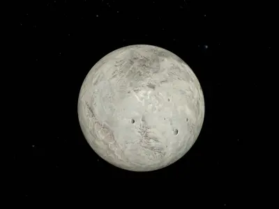 Eris Fictional Low-poly 3D model