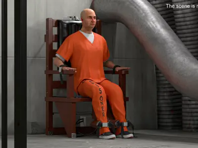  Inmate on Electric Chair 