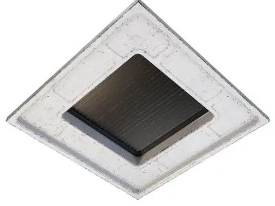 Futuristic Apartment Ceiling 3D model purchase
