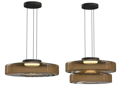 Levels Series Pendant Light 3D model