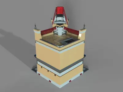 Lego cinema 3D model