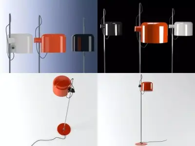 Coupe Floor Lamp 3D model