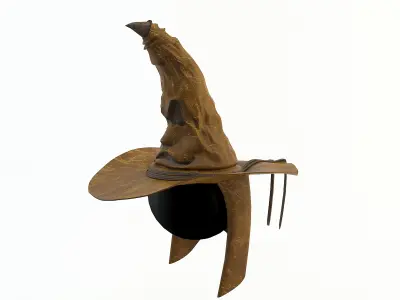 harry potter Sorting Hat 3d model 3D model