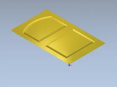 doorway door 3D print model