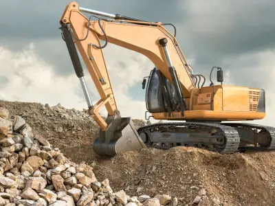  Heavy Construction Machinery - High-Quality Pack 