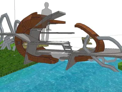 Creative Design-Holiday Cabin-012 3D model