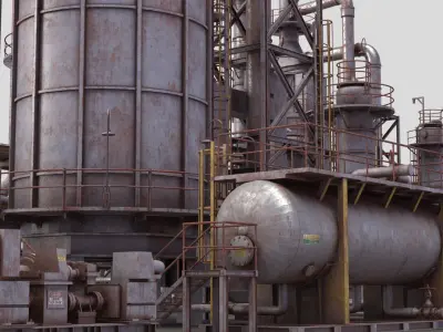  Oil Refinery 02 
