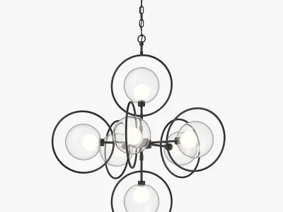 74507x Alfa Lightstar Chandelier 3D model