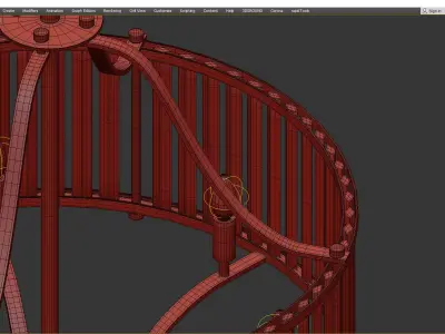 Coliseum Maxi Low-poly 3D model