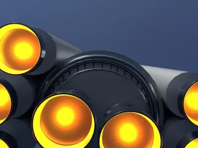 Vulcan Centaur 3D model