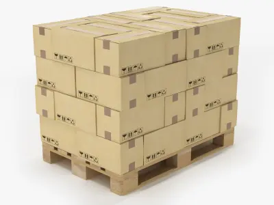  Forklift Toyota 8FD25 and Pallet Set 